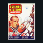 Science Fiction Quarterly 2 Postcard<br><div class="desc">Send postcard greetings to friends on this awesome,  classic Pulp Science fiction image from the1920s,  1930s,  1940s,  and 1950s!</div>