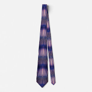Science Fiction Sci-fi Chrome Effect Neck Tie