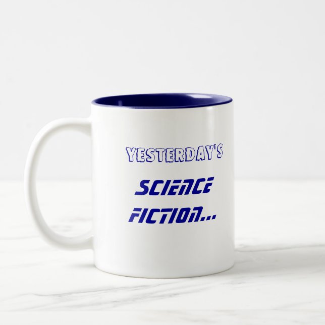 Science Fiction Science Fact Mug (Left)