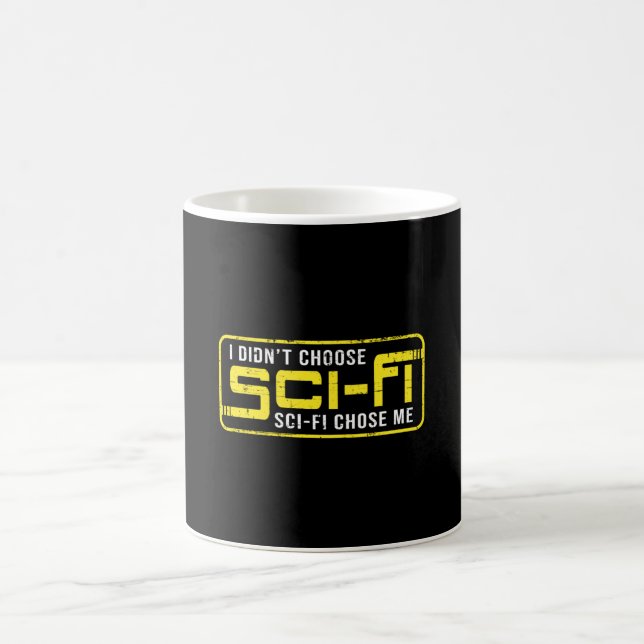 Science Fiction Space Ufo Sci-Fi Alien Funny Gift Coffee Mug (Center)