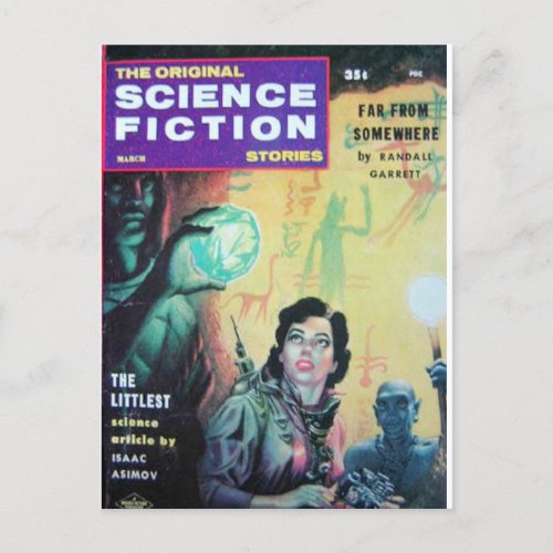 Science Fiction Stories 1 Postcard