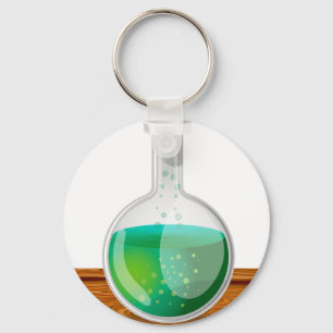 Science Flask Keychain
