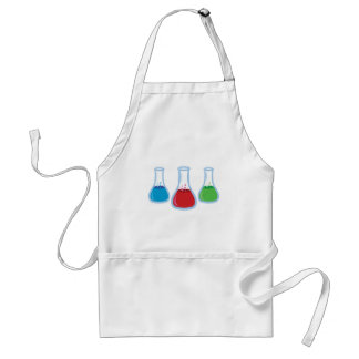 Science Flasks Adult Apron