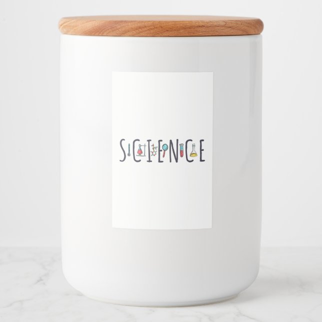 Science Food Label (Front)