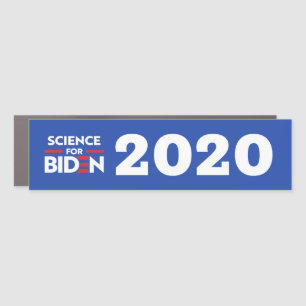 SCIENCE FOR JOE BIDEN CAR MAGNET