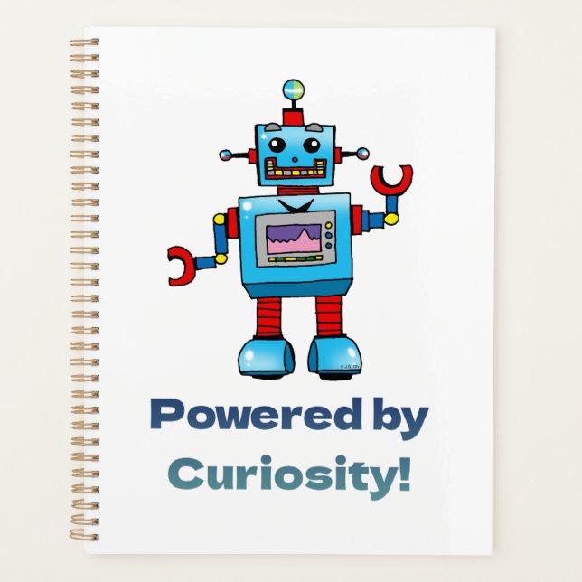 science for kids - robot planner (Front)