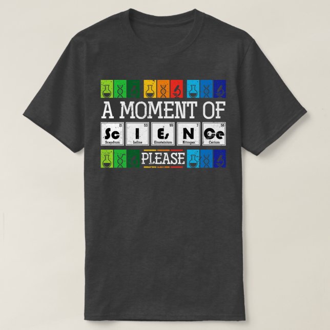 Science Funny Physics Physicist T-Shirt (Design Front)
