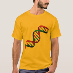 science geek gene sequence dna t-shirt design