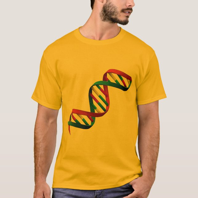 science geek gene sequence dna t-shirt design (Front)