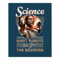 SCIENCE: Giant Robots poster (16x20")