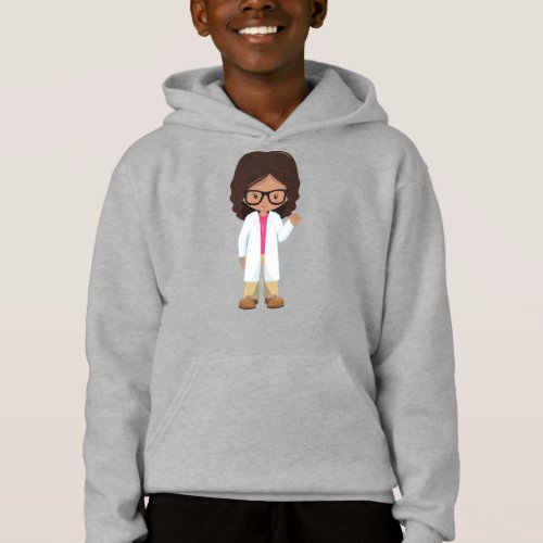 Science Girl Latina Girl Cute Girl Scientist Hoodie