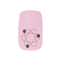 Science Girl Minx Nail Art