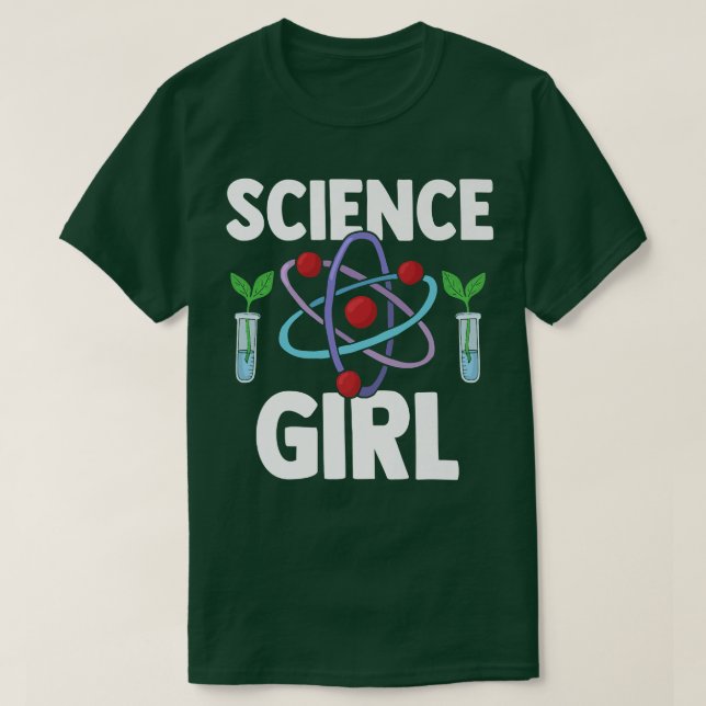 Science girl Premium 1946 T-Shirt (Design Front)