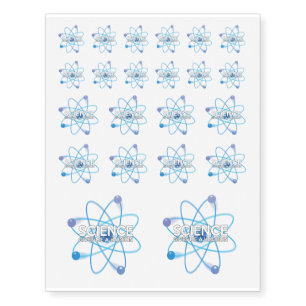 SCIENCE GIVES ME A HADRON Fun Temporary Tattoos