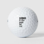 Science Golf Balls at Zazzle
