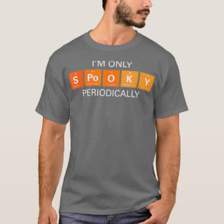 Science Halloween Funny Spooky Periodic Table T-Shirt