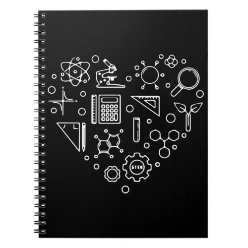 Science Heart _ Science You Energy Funny Science Notebook