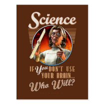 Science: If YOU Don't Use Your Brain... Postcard