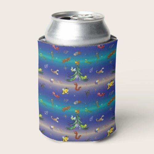 Science, Insect Bug Lover Christmas Tree Can Cooler