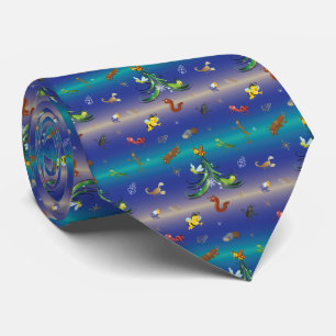 Science, Insect Bug Lover Christmas Tree Neck Tie