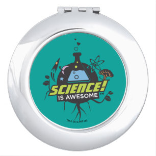 Science Is Awesome Compact Mirror