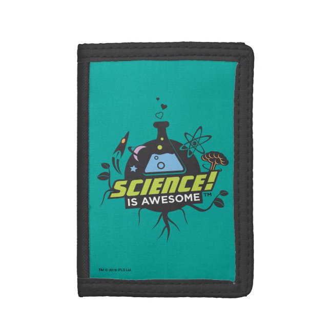 Science Is Awesome Trifold Wallet (Front Vertical)