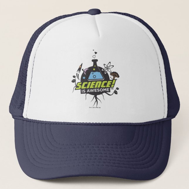 Science Is Awesome Trucker Hat (Front)
