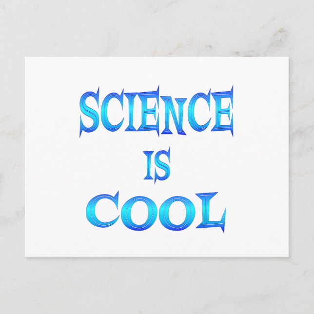 Science is Cool Postcard (Front)