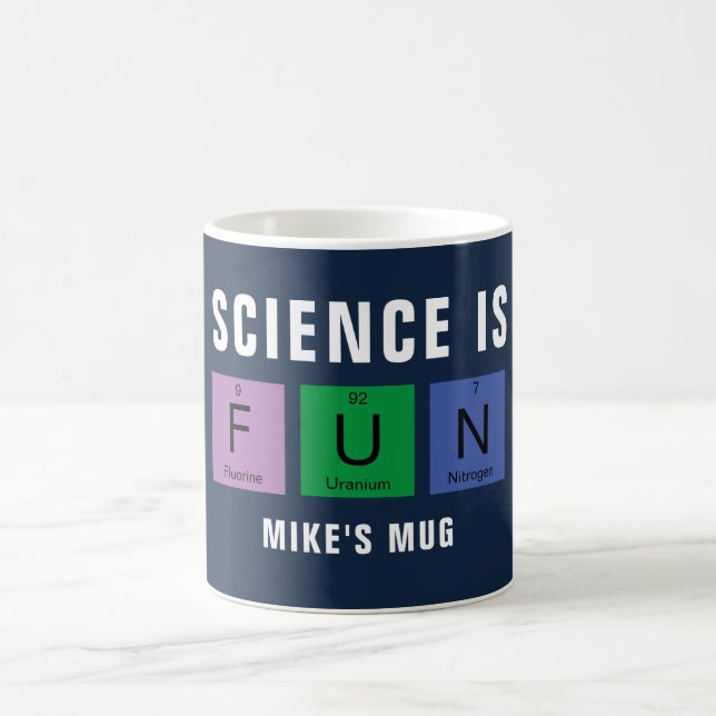 Science is Fun Chemistry Science   Coffee Mug (Center)