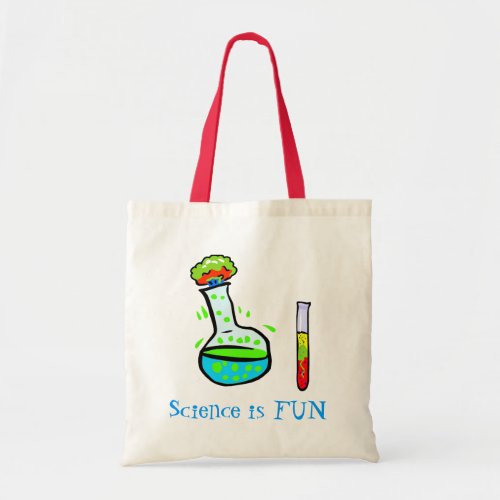 Science is Fun Whimsical Teachers Tote Bag