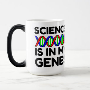 Science Is In My Genes Color Morph Mug