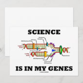 Science Is In My Genes (DNA Replication) (Front/Back)