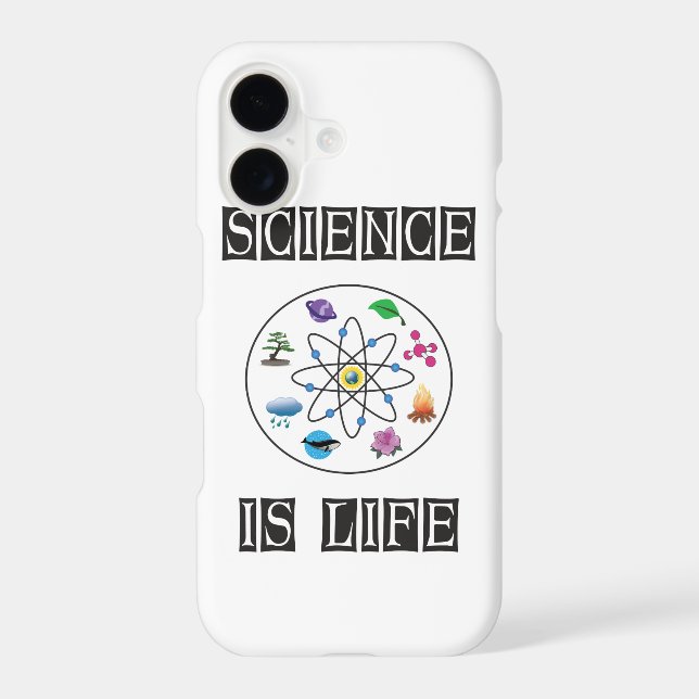 Science is life iphone case (Back)