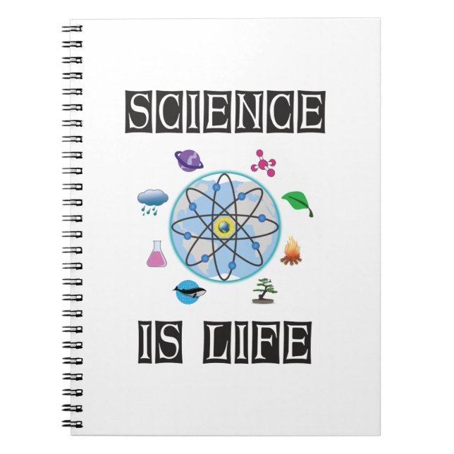 Science is life notebook (Front)