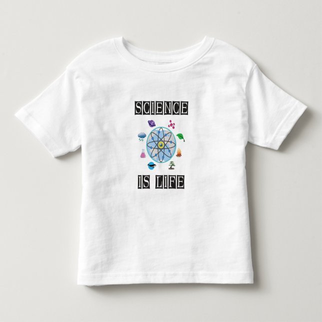 Science is life toddler t-shirt (Front)