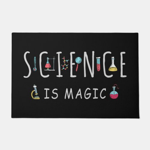 Science is magic doormat