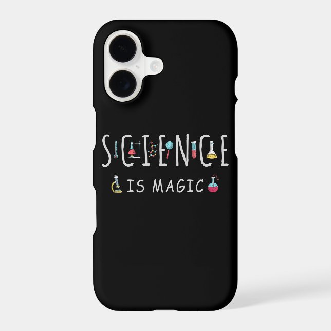 Science is magic iphone case (Back)