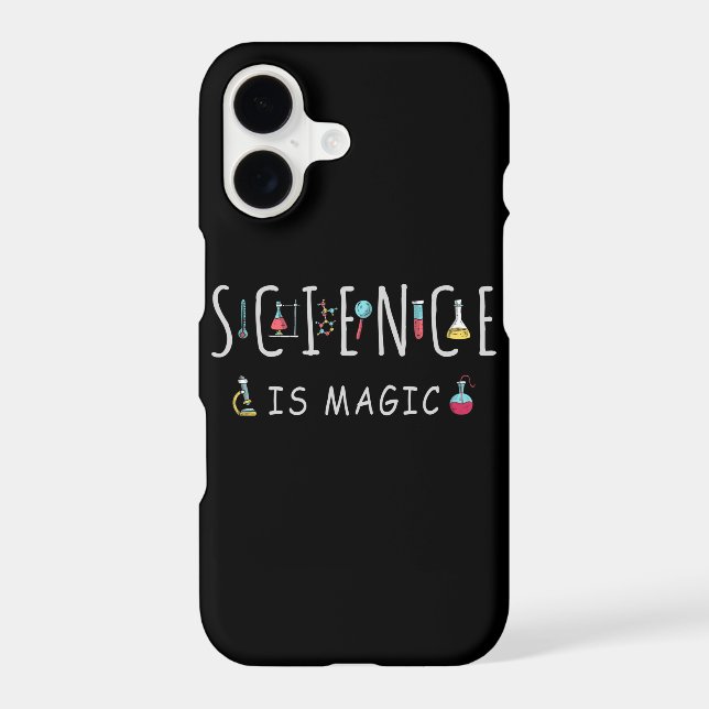 Science is magic iphone case (Back)