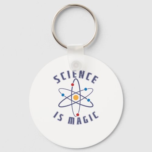 Science Is Magic Nerd Keychain