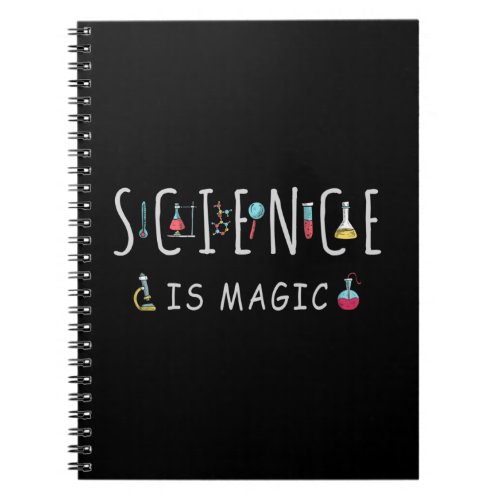 Science is magic notebook
