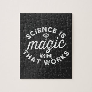 SCIENCE IS MAGIC THAT WORKS JIGSAW PUZZLE