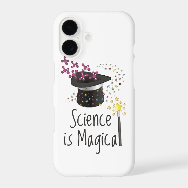 Science is Magical Iphone Case (Back)