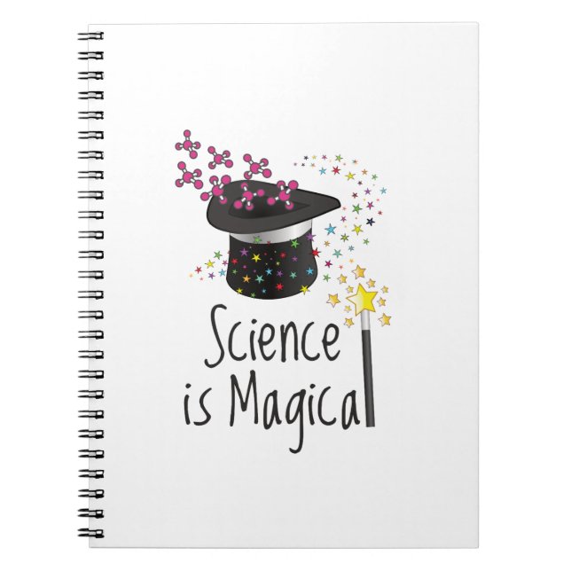 Science is Magical Notebook (Front)