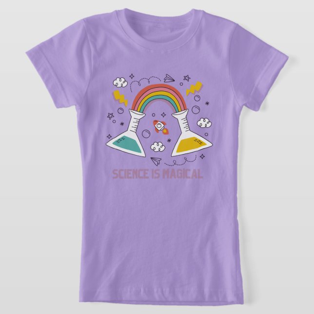 Science is magical T-Shirt (Laydown)