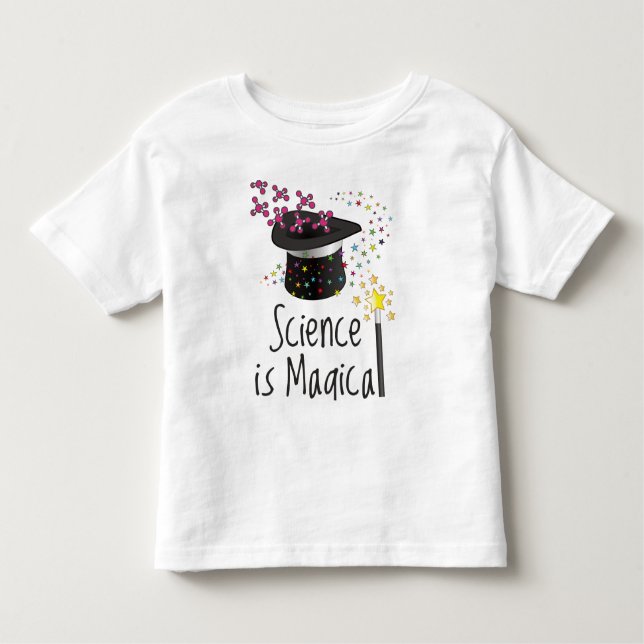 Science is Magical Toddler T-shirt (Front)