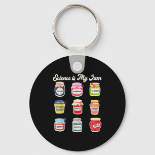 Science Is My Jam Science Technology Engineering T Keychain