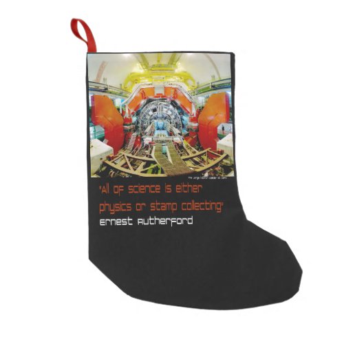 Science is Physics or Stamp Collecting Small Christmas Stocking