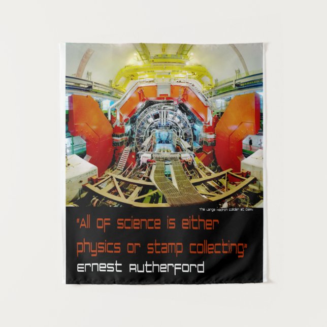 Science is Physics or Stamp Collecting Tapestry (Front)