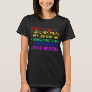 Science Is Real 8 Billion Trees  T-Shirt
