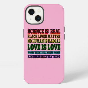 Science is Real Black Lives Matter iPhone 13 Case